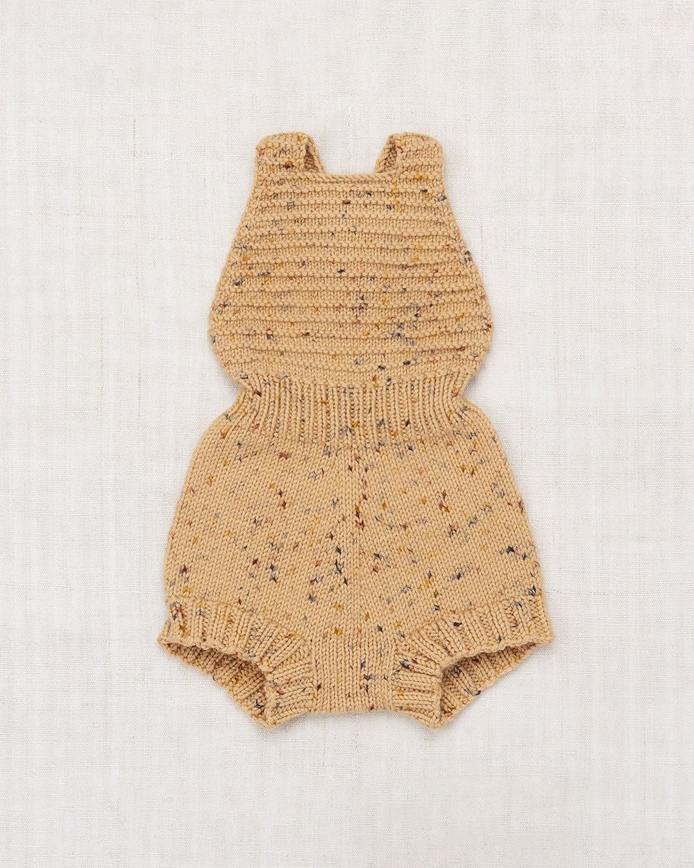 Layette Sugar Maple Sunsuit - Camel Confetti – Aprikose