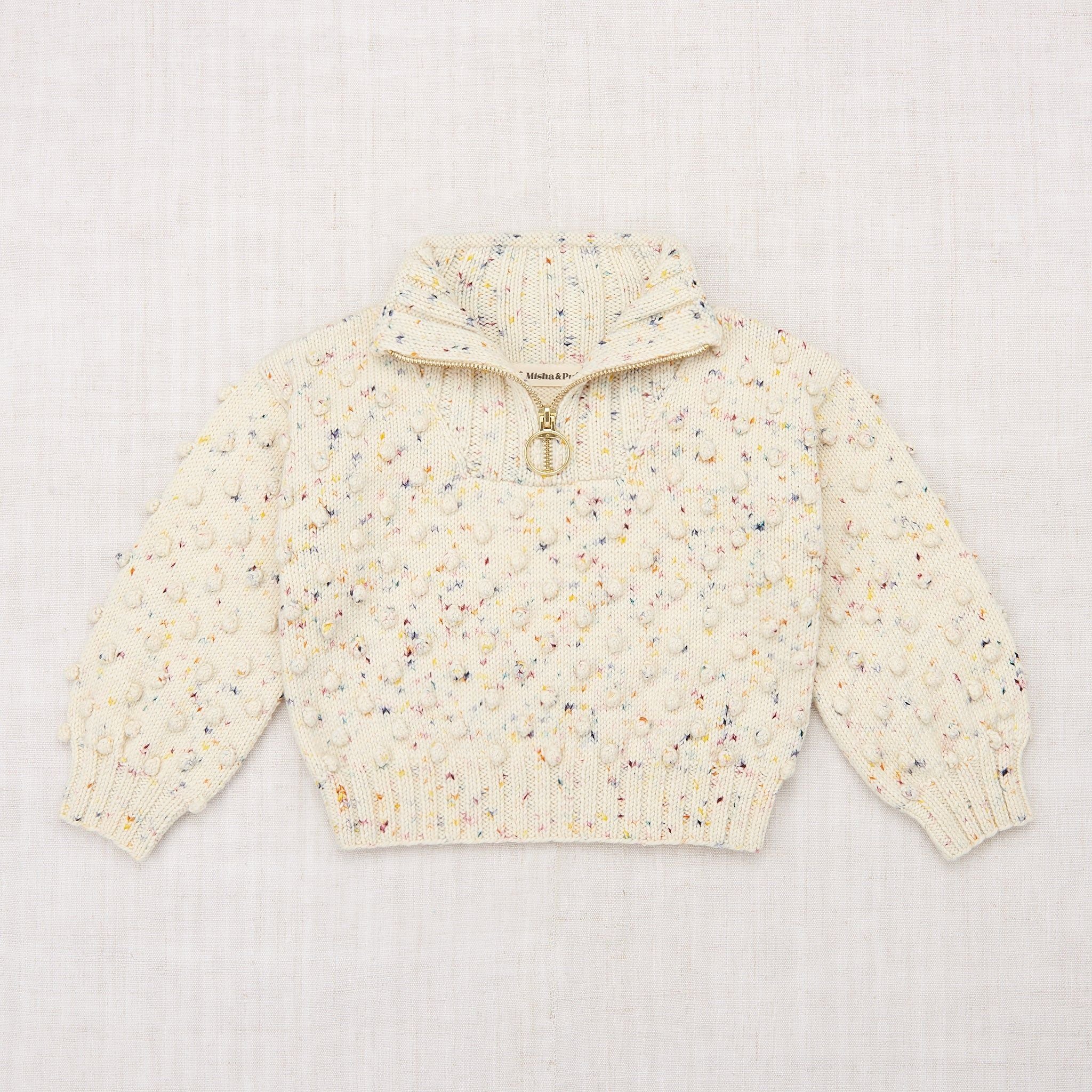 Popcorn Ski Sweater - Confetti Cake