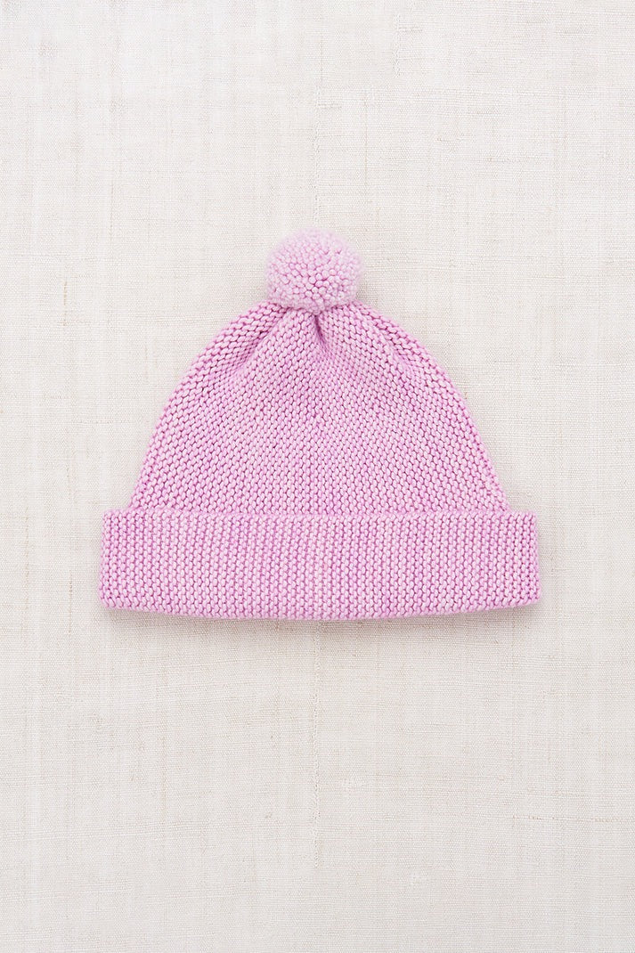 Baby Garter Hat - Pink Lilac – Aprikose