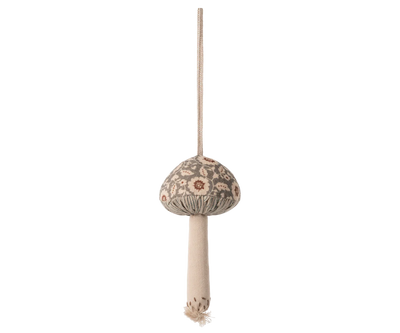 Mushroom ornament, Winter flower - Green