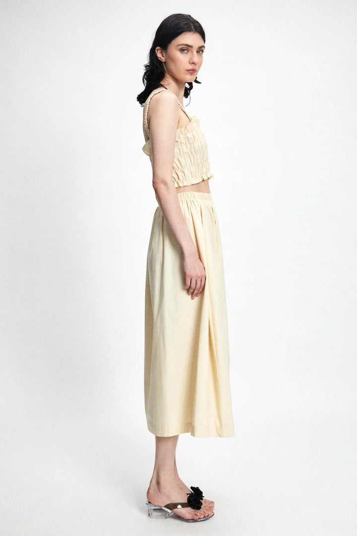 Sol Skirt - Beige – Aprikose