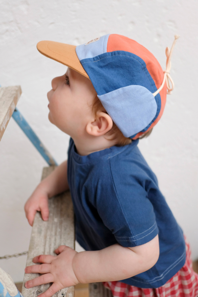 Wolly 5-Panel Baby Cap - Washed Out Multi