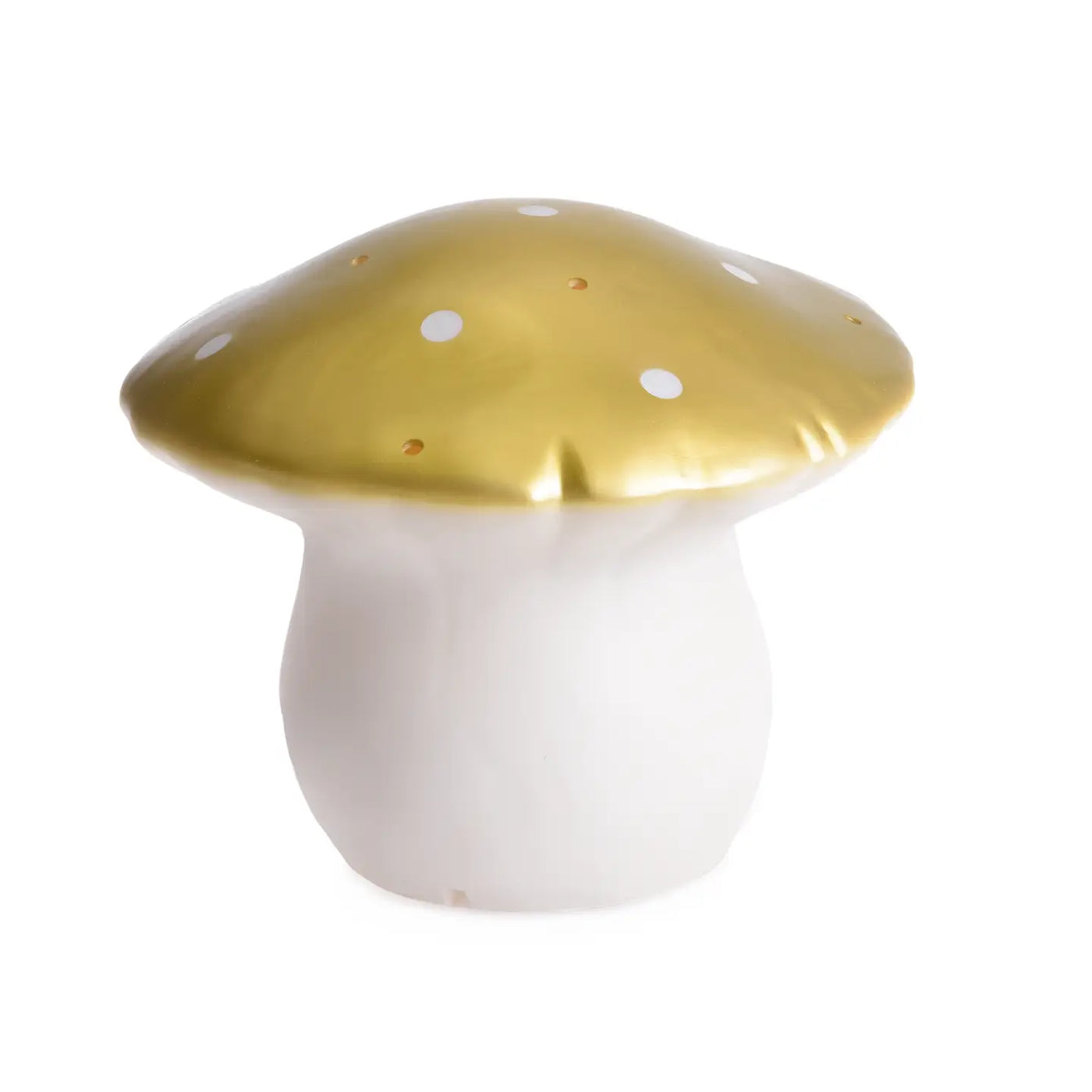 Medium Gold Mushroom Lamp