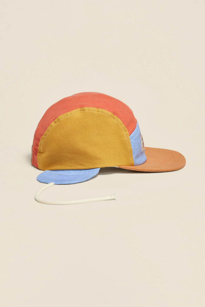 Wolly 5-Panel Baby Cap - Washed Out Multi