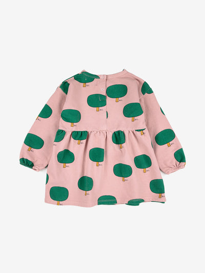 Baby Green Tree all over Dress