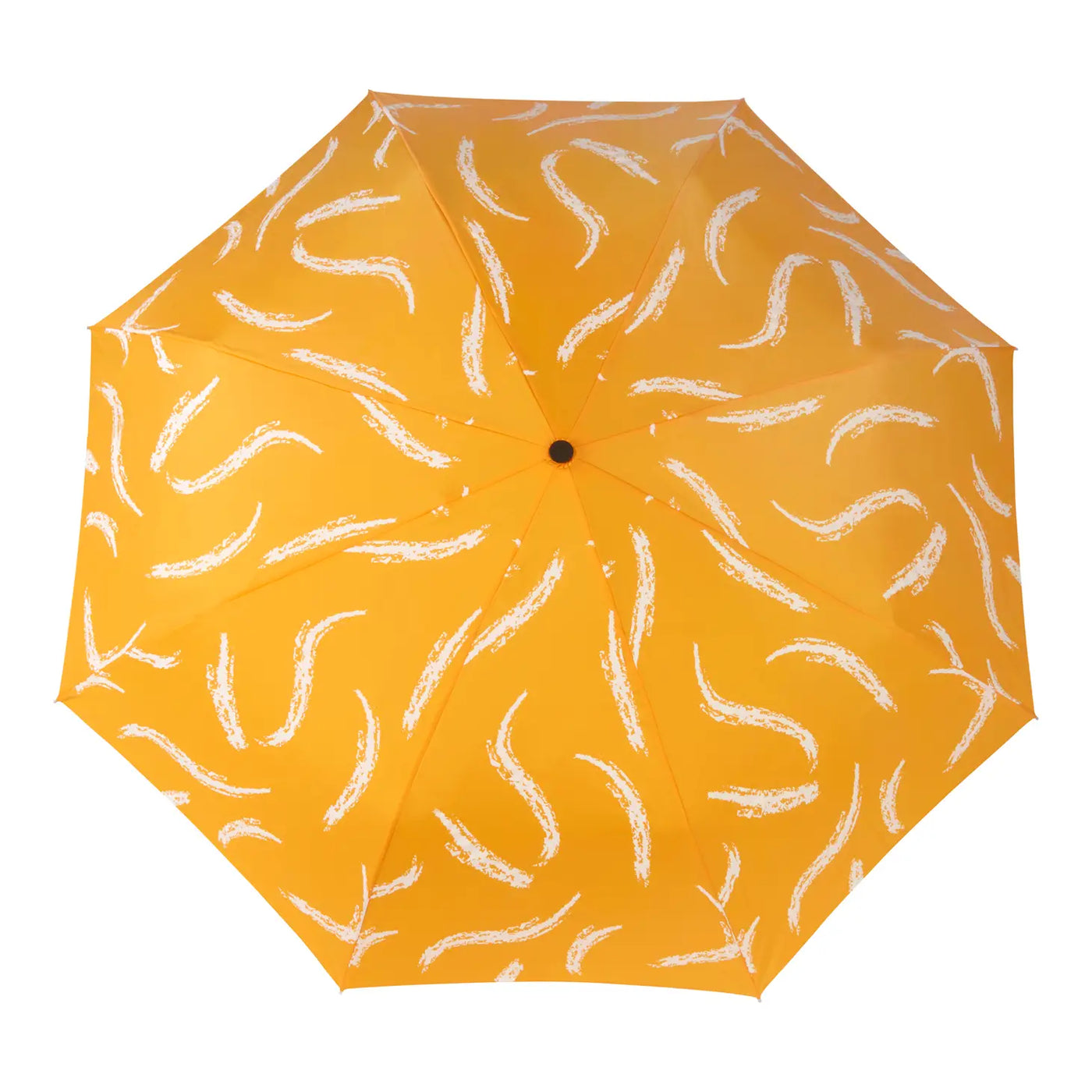 Saffron Brush Compact Eco-Friendly Wind Resistant Umbrella