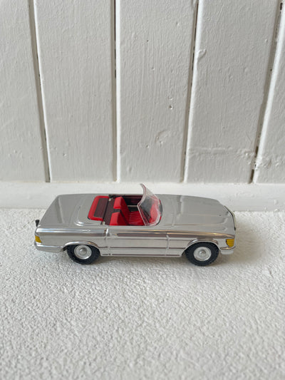 Tin Toy Mercedes 350SL Convertible - Silver