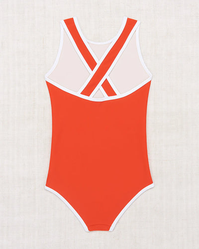 Classic Swimsuit - Rosso