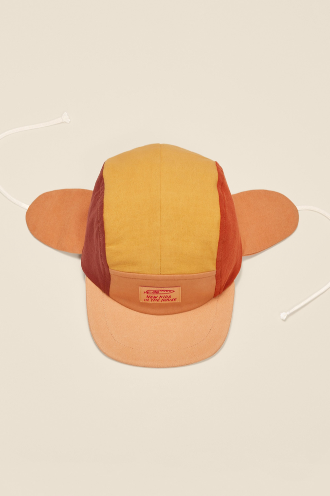 Wolly 5-Panel Baby Cap - Sunflower