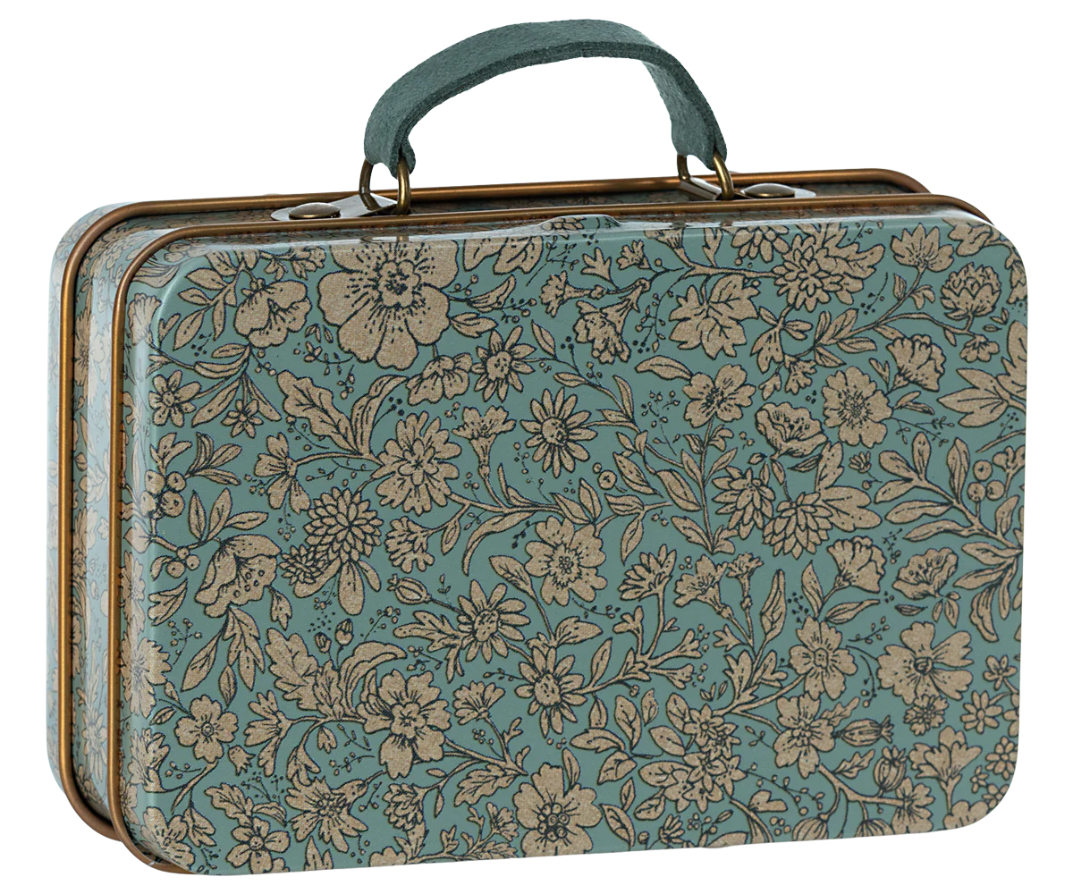 Small Suitcase - Blossom Blue