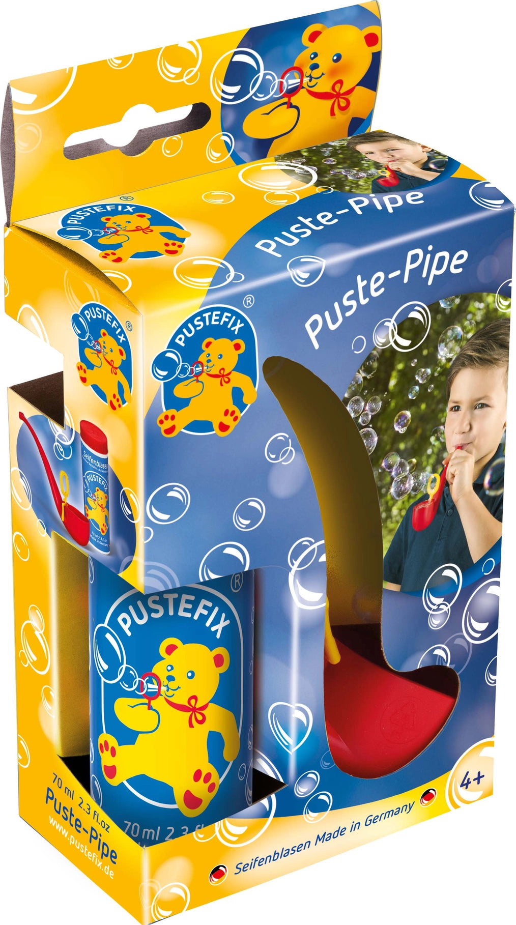 Pustefix Puste-Pipe Bubbles – Aprikose