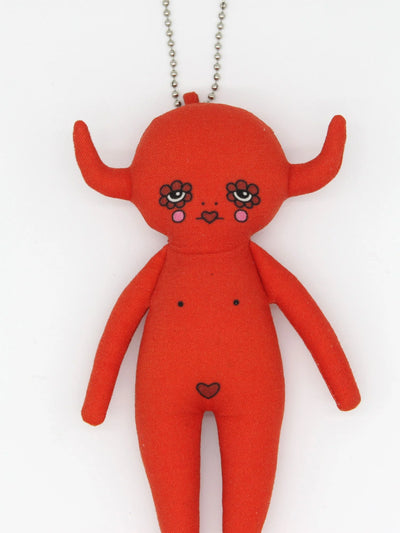6-inch Red Devil Bag Charm Doll