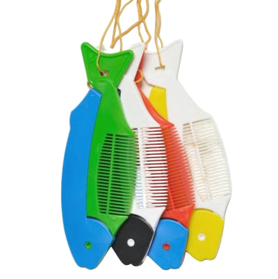 Folding Fan Fish Comb