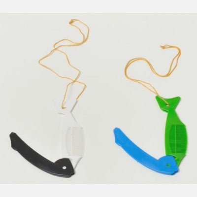 Folding Fan Fish Comb