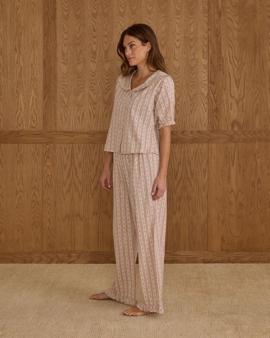 Ruffle Pajamas- Candy Cane Stripe