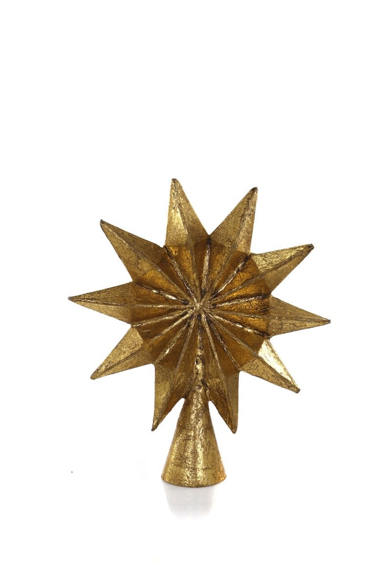Yesteryear Tree Top in Antique Gold