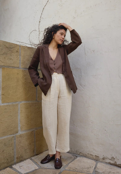 Blazer de tous les jours - Noyer