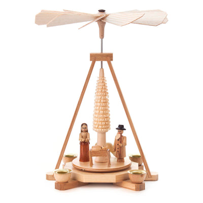 Wooden Nativity Pyramid