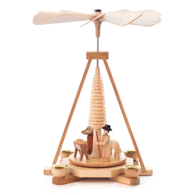 Wooden Nativity Pyramid
