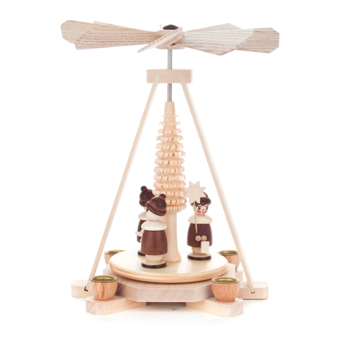 Miniature Pyramid with Carol Singers