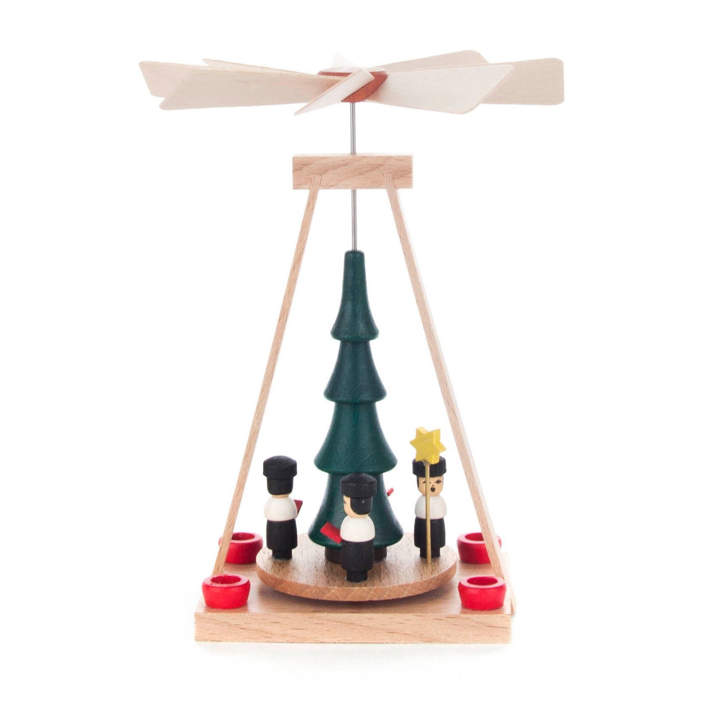 Miniature Pyramid with Carol Singers