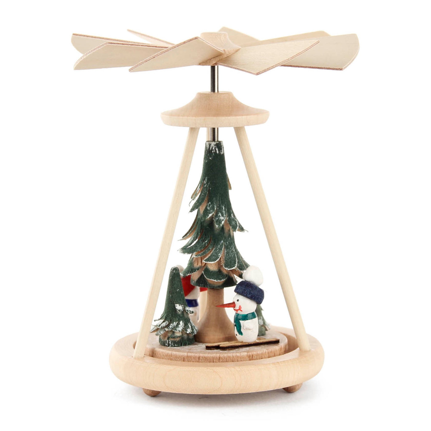 Miniature  Pyramid with Snowman