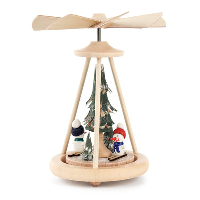 Miniature  Pyramid with Snowman