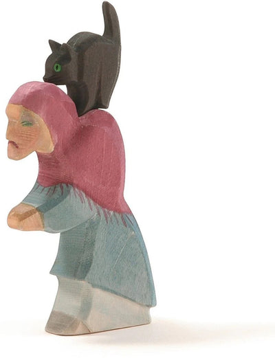 Witch with Cat - Two Pieces