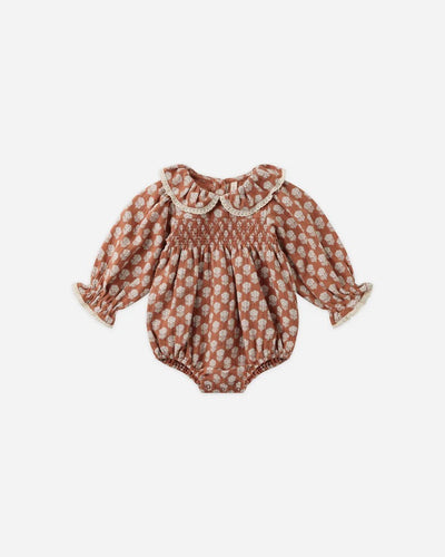 Callie Romper - Holiday Fleur
