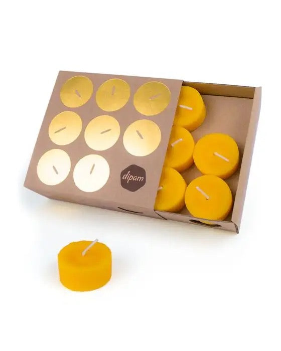 Beeswax Tealight Candle