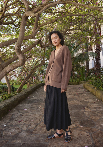 Maia Cardigan - Cocoa