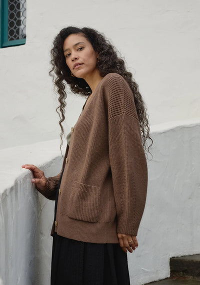 Maia Cardigan - Cocoa