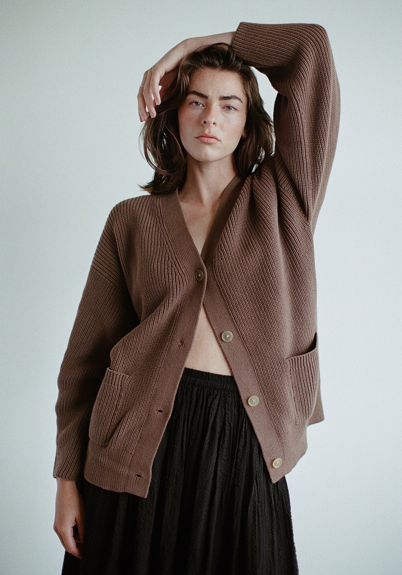Maia Cardigan - Cocoa