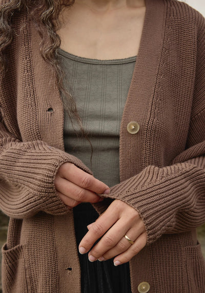 Maia Cardigan - Cocoa