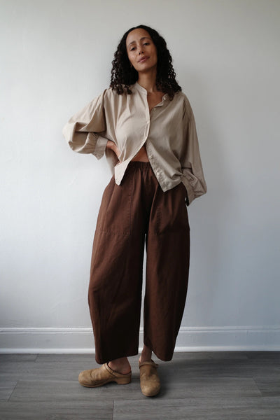 Studio Pant - Carob (Pre-Order)