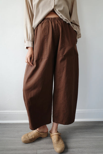 Studio Pant - Carob (Pre-Order)