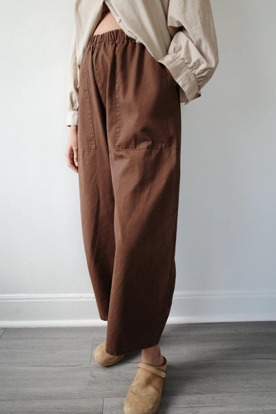 Studio Pant - Carob (Pre-Order)