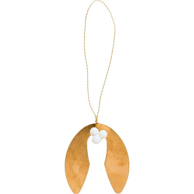 Gift Hanger Mistletoe with Beads