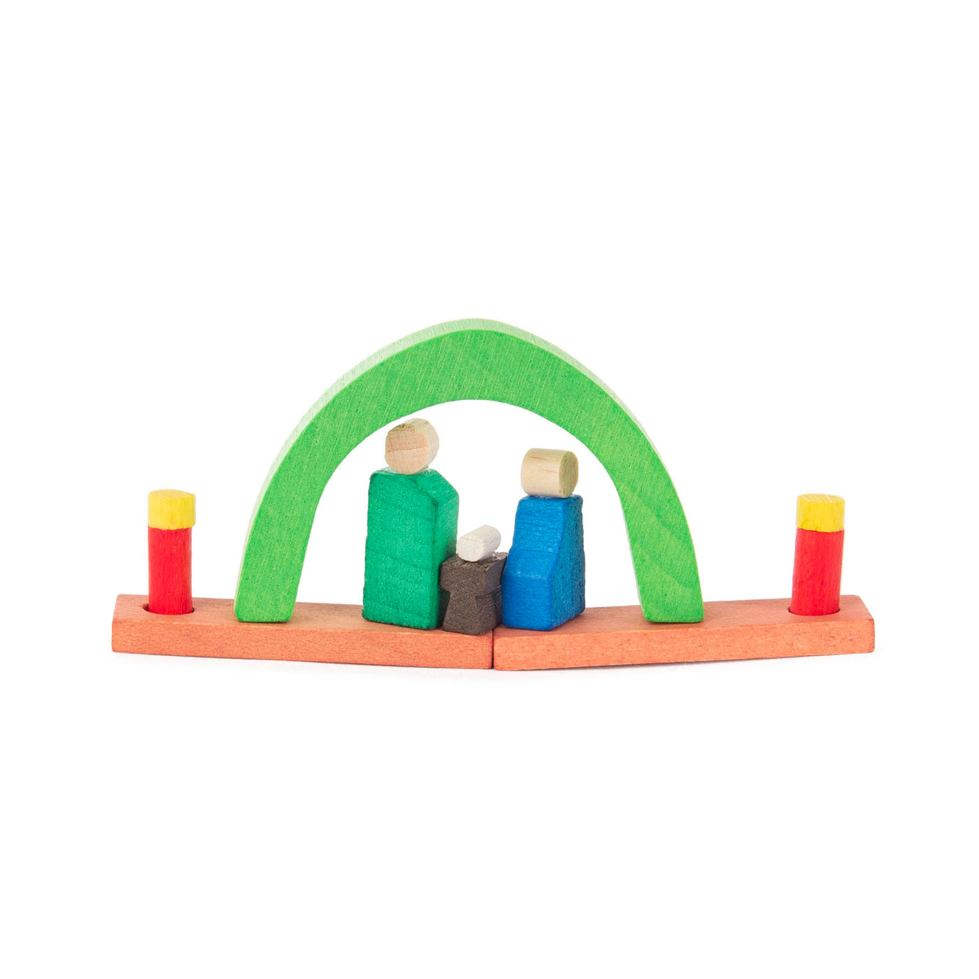 Wooden Matchbox - Christmas Arch