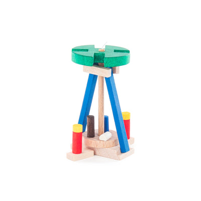 Wooden Matchbox - Christmas Pyramid