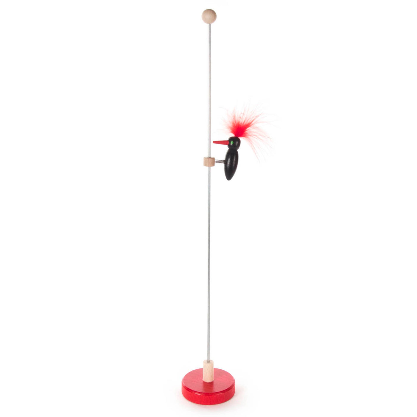 Wooden Woodpecker - Red