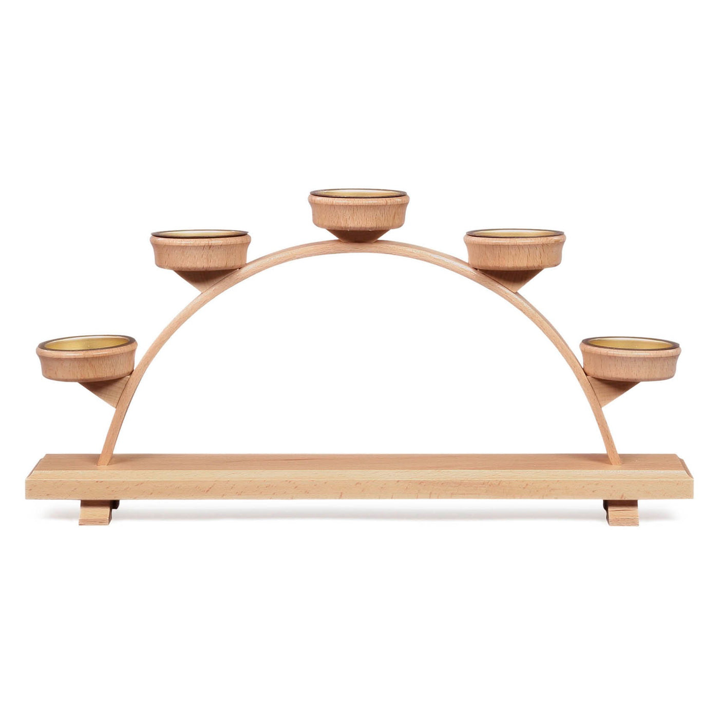 Wooden Candle Arc