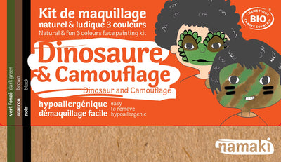 Kit de maquillage 3 couleurs Ninja et Super-héros