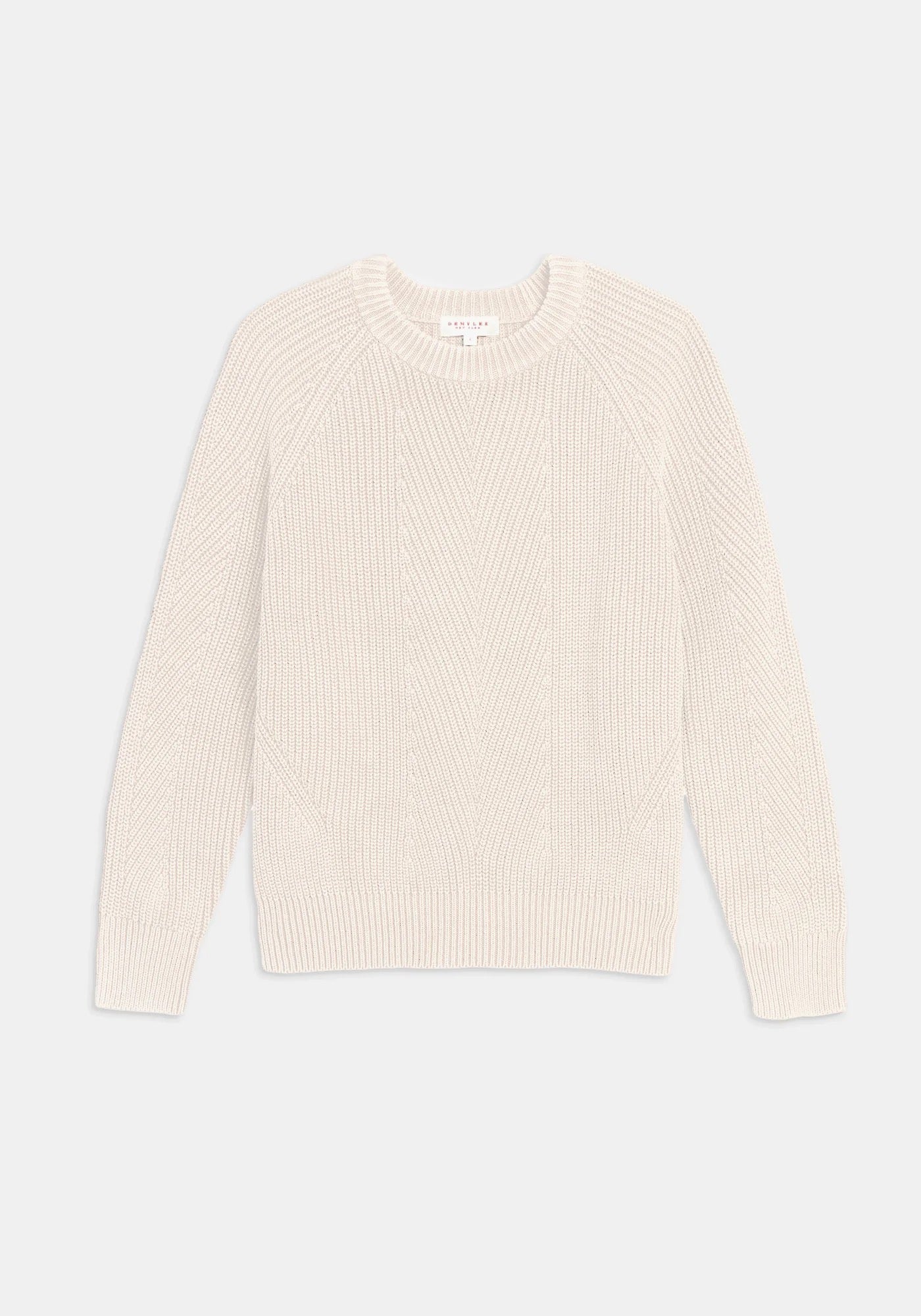 Chelsea Washed Cotton Sweater - Off White
