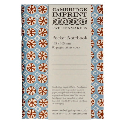Pocket Notebook - Sea Urchin Sky + Cocoa