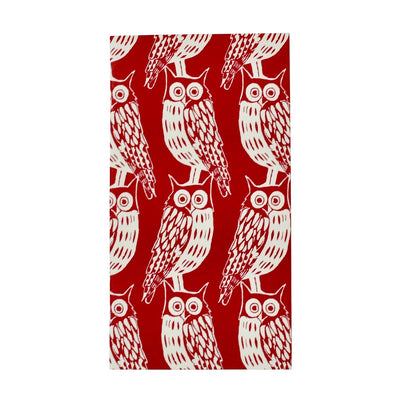 Very Slim List Book - Owls
