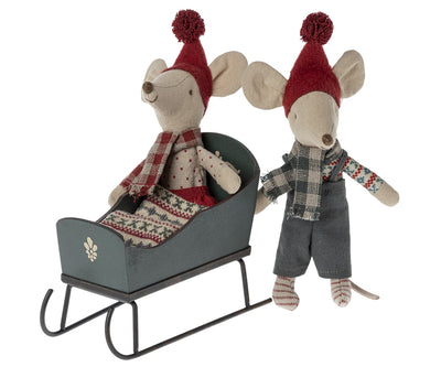 Sleigh, Mouse - Green
