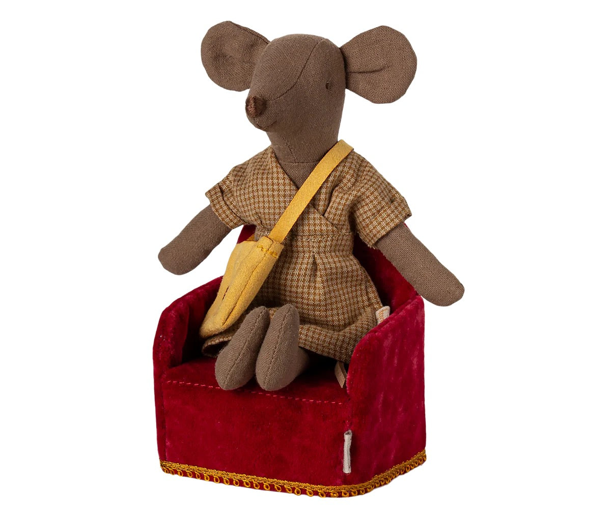 Folding Chair, Mouse - Red