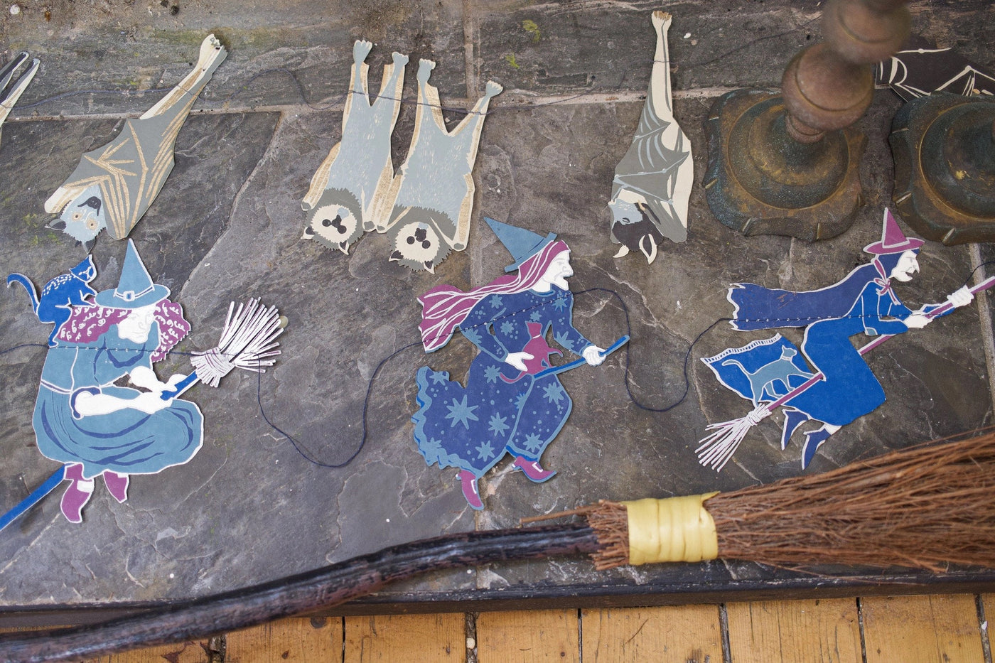 Wicked Witches Sewn Garland