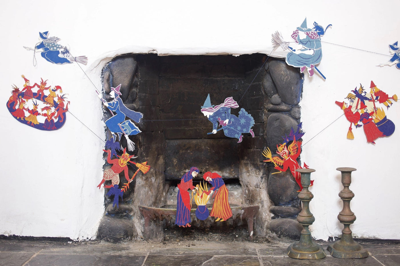 Wicked Witches Sewn Garland